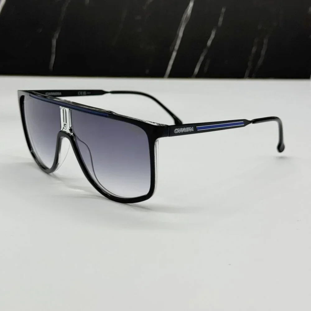 NEW CARRERA 1056/S 0D51 SUNGLASSES MEN AVIATOR BLACK EYEWEAR